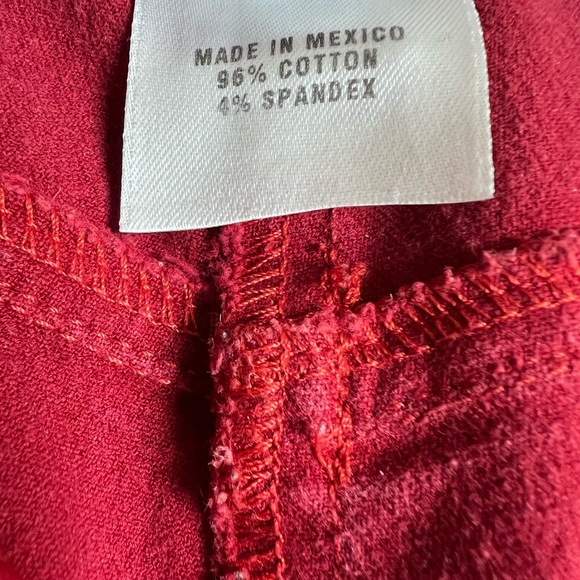 St John sport bundle jeans in rich raspberry and white sz 2 bundle both for 1 - Picture 8 of 11